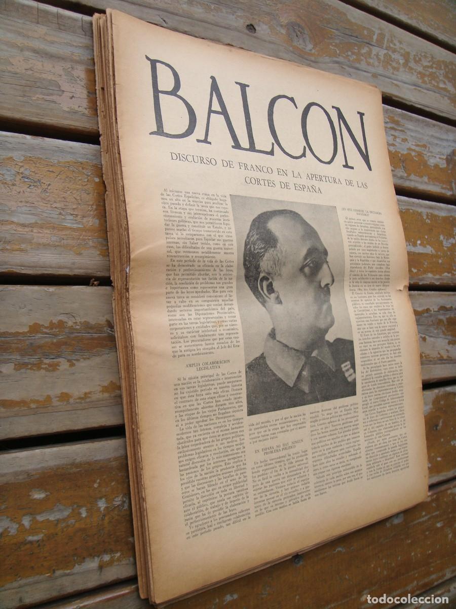 Libros de segunda mano: [Revista] BALCON. N&deg; 1 al 22, mas el suplemento de Balc&oacute;n. Director: Julio Meinville.