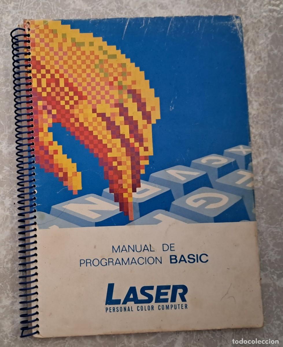 Libros de segunda mano: libro, manual de programaci&oacute;n basic, Laser personal computer, a&ntilde;o 1985. A.G.L. M&aacute;rtinez.