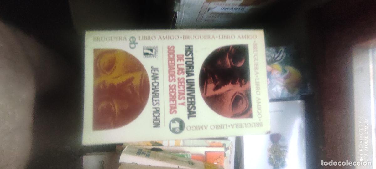 Libros de segunda mano: HISTORIA UNIVERSAL DE LAS SECTAS Y SOCIEDADES SECRETAS - JEAN-CHARLES PICHON / BRUGUERA
