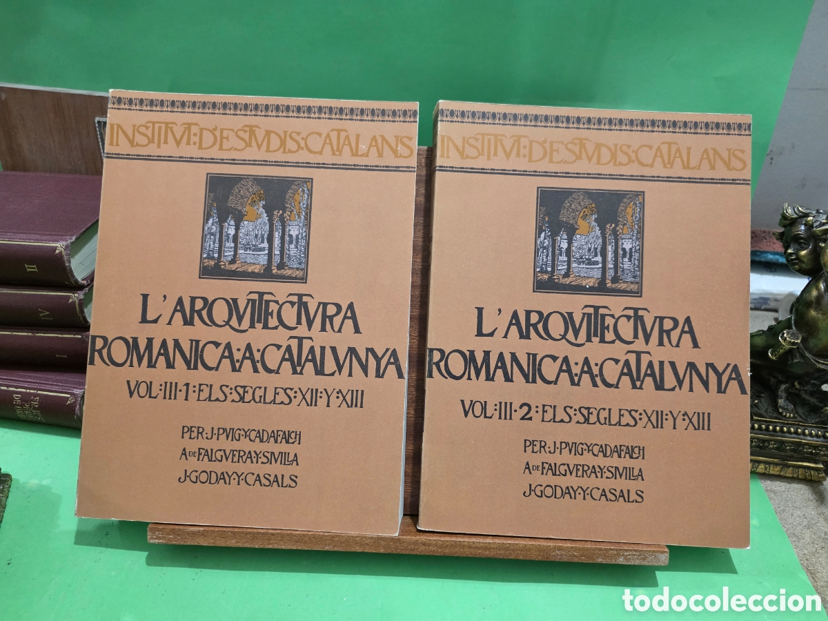 Libros de segunda mano: &rdquo;&rdquo;L'ARQVITECTVRA ROM&Agrave;NICA A CATALVNYA&rdquo;&rdquo;...VOL...III...ELS SEGLES XII Y XIII...VV.AA...FACSIMIL..1983