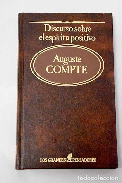 Libros de segunda mano: Discurso Sobre el Esp&iacute;ritu Positivo - Auguste Comte - Ediciones Altaya - 53