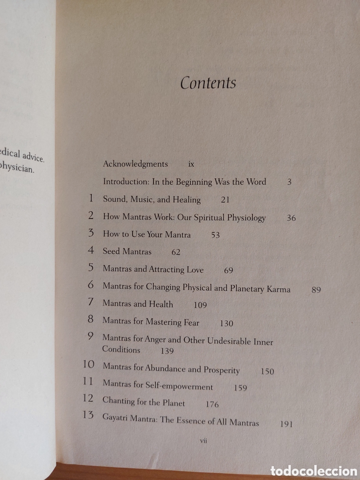 Libros de segunda mano: Healing mantras. Thomas Ashley-Farrand - Foto 2
