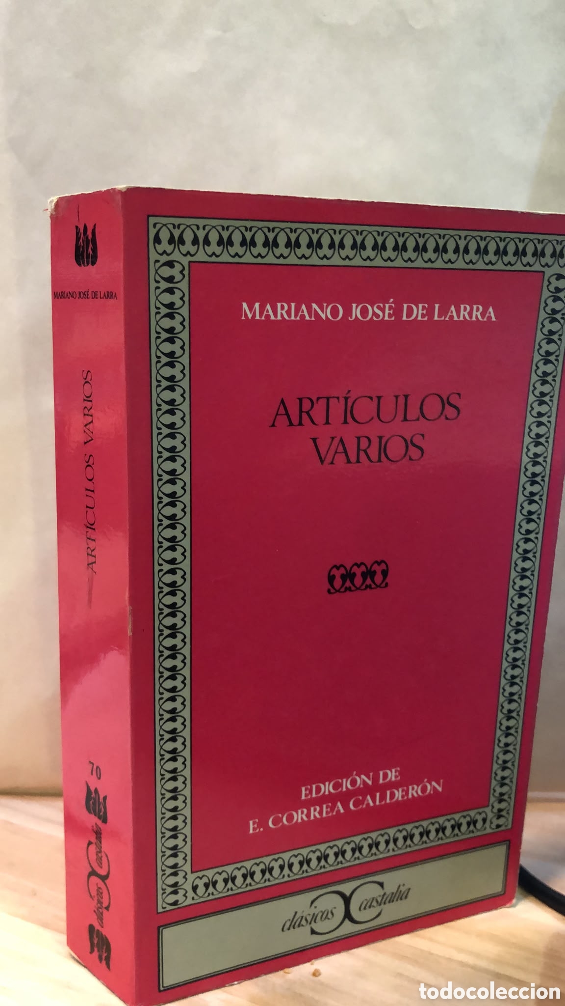 Libros de segunda mano: Articulos varios - Mariano Jos&eacute; de Larra