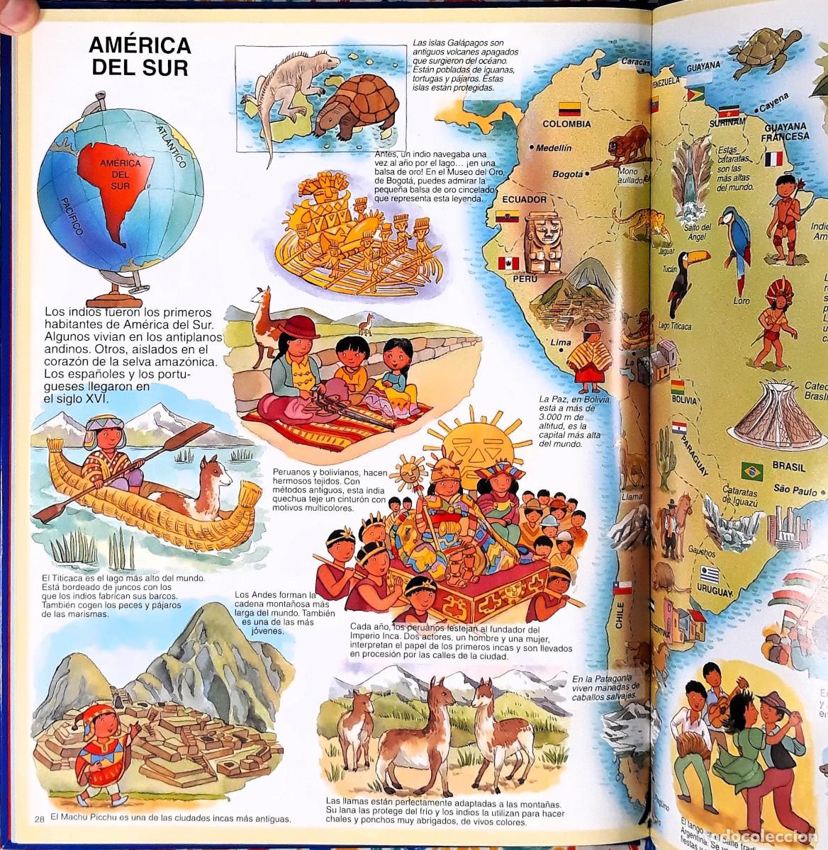 Libros de segunda mano: Atlas de los ni&ntilde;os - &Eacute;ditions Fleurus, 1998 - Foto 9