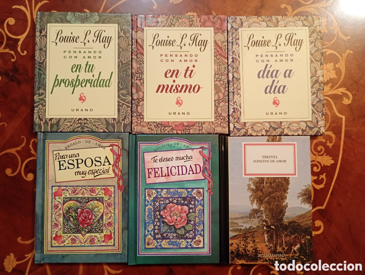 Libros de segunda mano: Louse L. Hay libros autoayuda y motivaci&oacute;n(los tres libros de arriba) y otros 3.