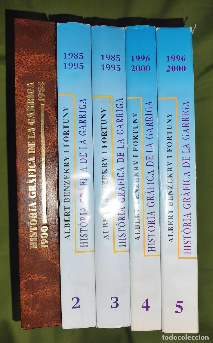 Libros de segunda mano: HIST&Ograve;RIA GR&Agrave;FICA DE LA GARRIGA - 5 VOLS. - ALBERT BENZEKRY i FORTUNY