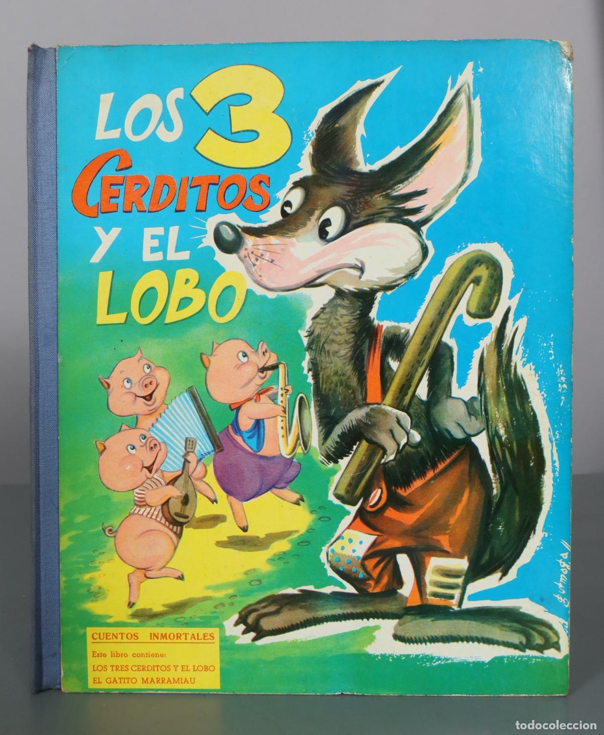 Libros de segunda mano: Los 3 Cerditos y el Lobo - Cuentos Inmortales