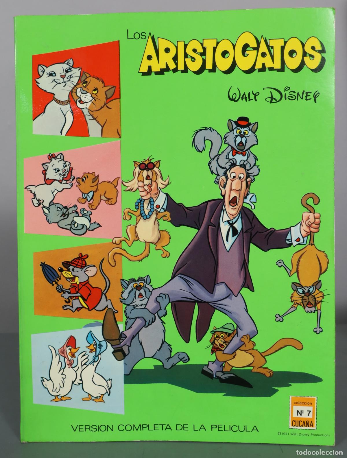 Libros de segunda mano: Los Aristogatos - Walt Disney - Cuca&ntilde;a