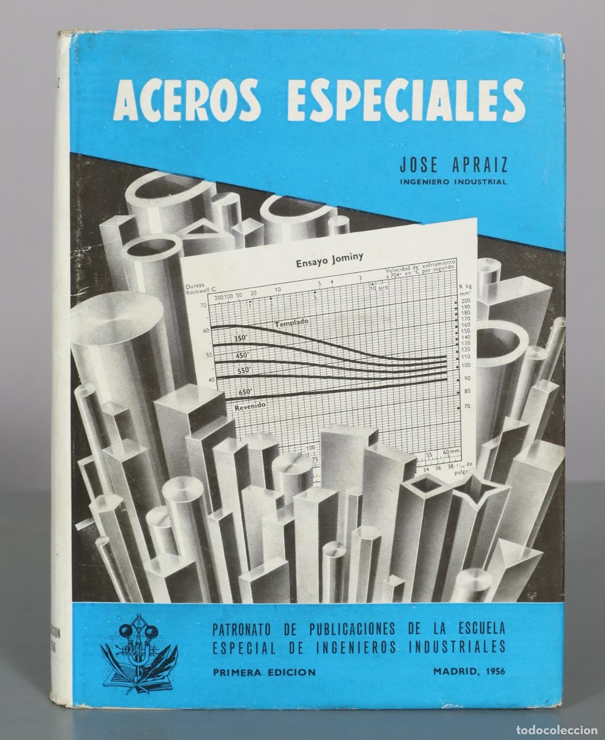 Libros de segunda mano: Aceros Especiales - Jos&eacute; Apraiz Barreiro - Editorial Dossat