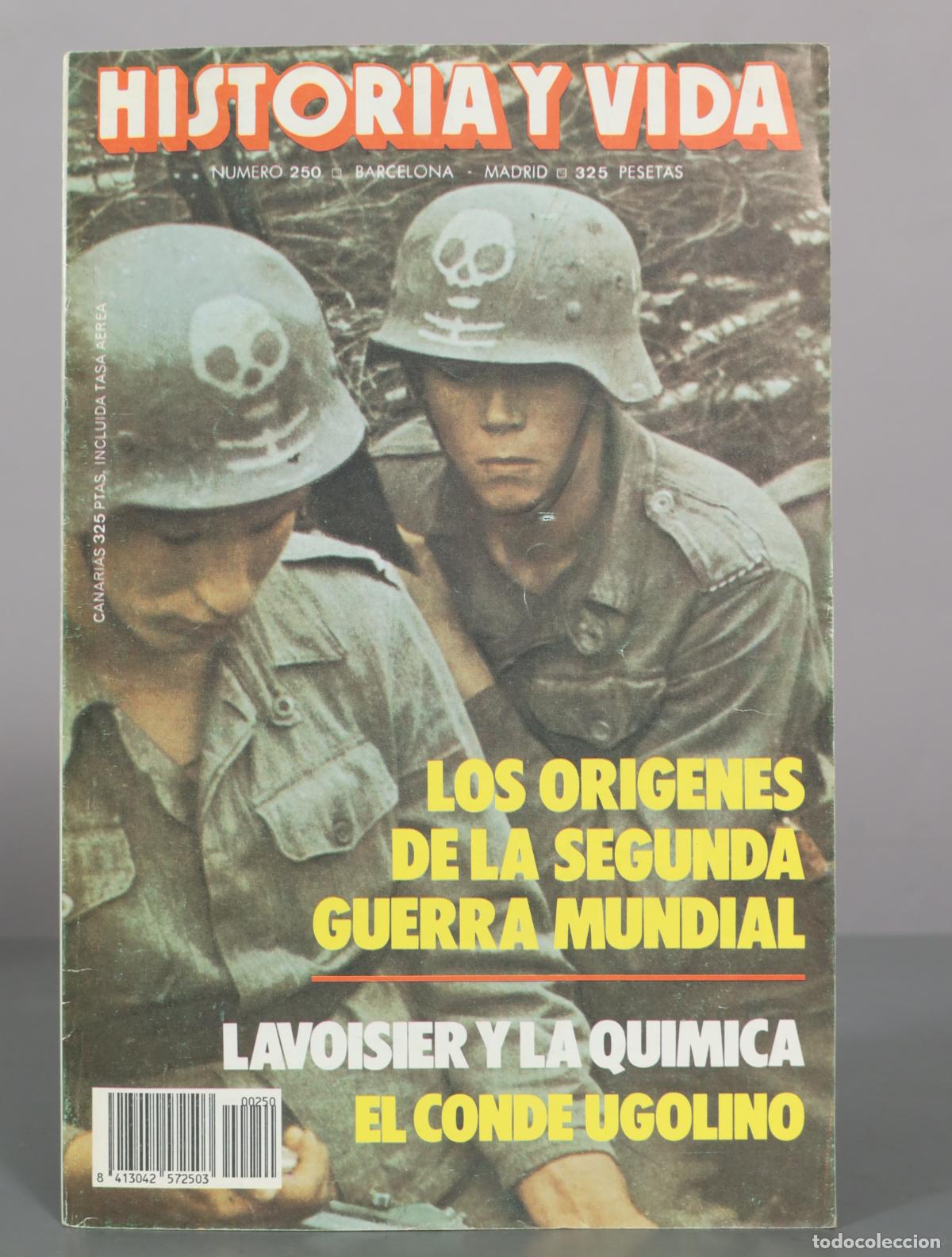 Libros de segunda mano: Historia y Vida - Los or&iacute;genes de la Segunda Guerra Mundial - Lavoisier y la qu&iacute;mica - El conde