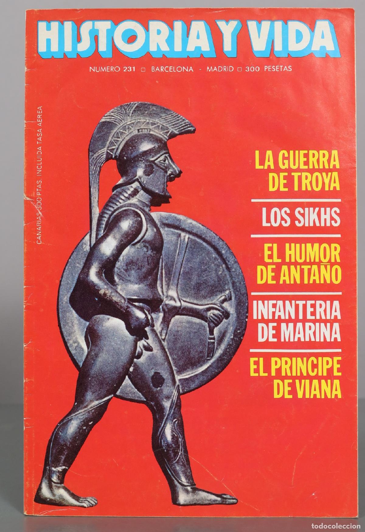 Libros de segunda mano: Historia y Vida - N&uacute;mero 231 - La Guerra de Troya