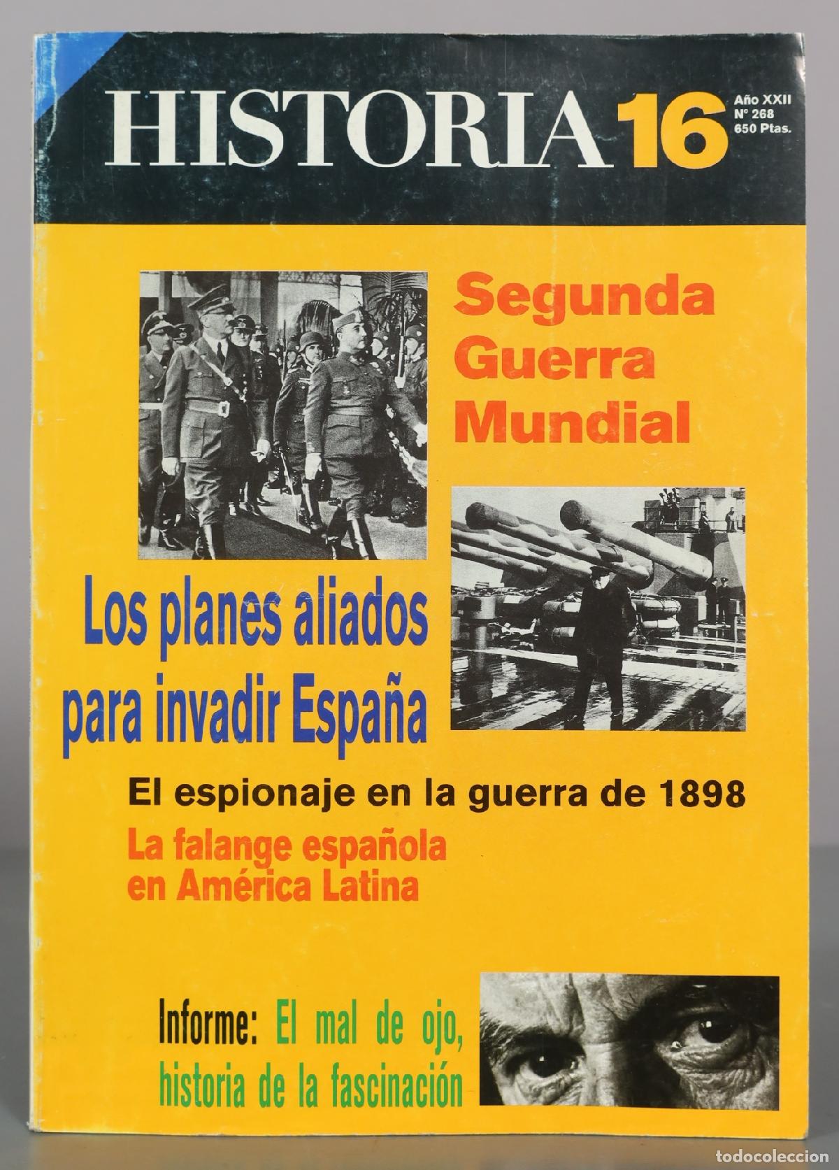 Libros de segunda mano: Historia 16 - Segunda Guerra Mundial: Los planes aliados para invadir Espa&ntilde;a