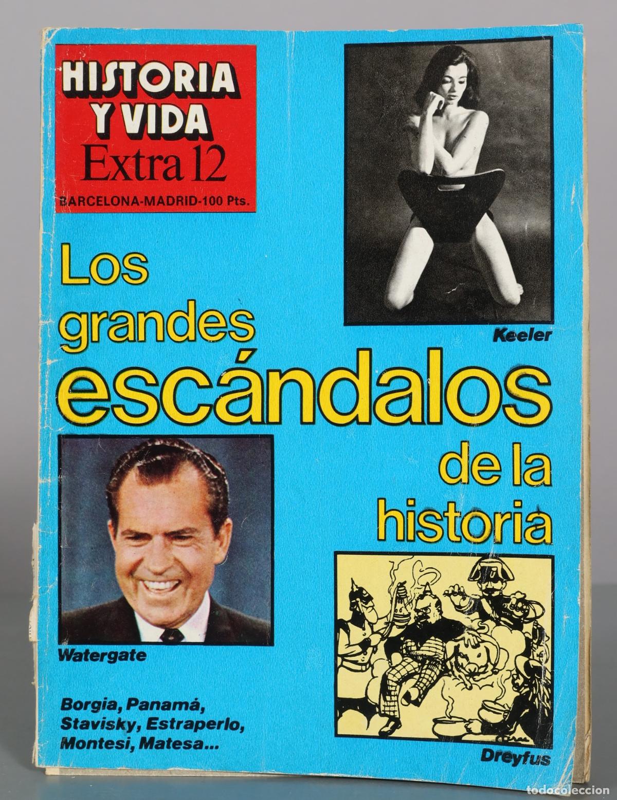 Libros de segunda mano: Historia y Vida Extra 12 - Los grandes esc&aacute;ndalos de la historia