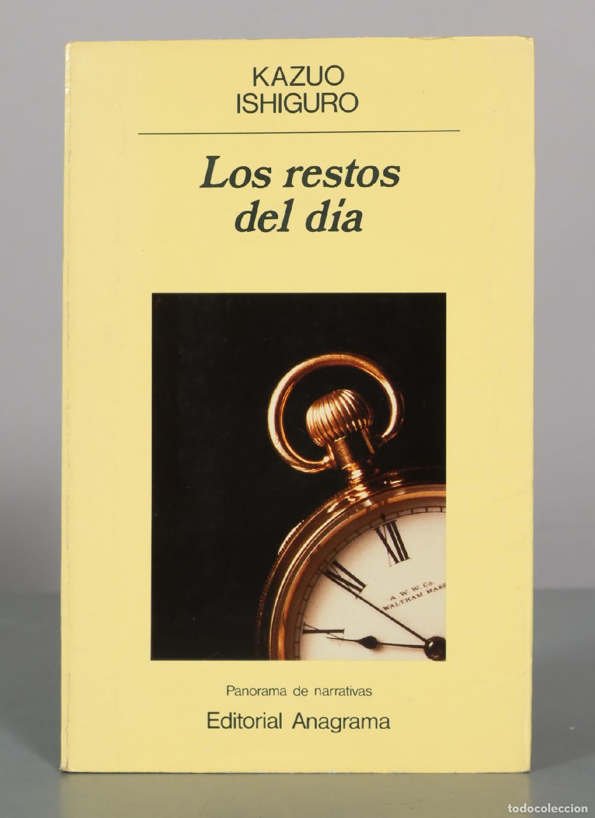 Libros de segunda mano: Los restos del d&iacute;a - Kazuo Ishiguro - Editorial Anagrama