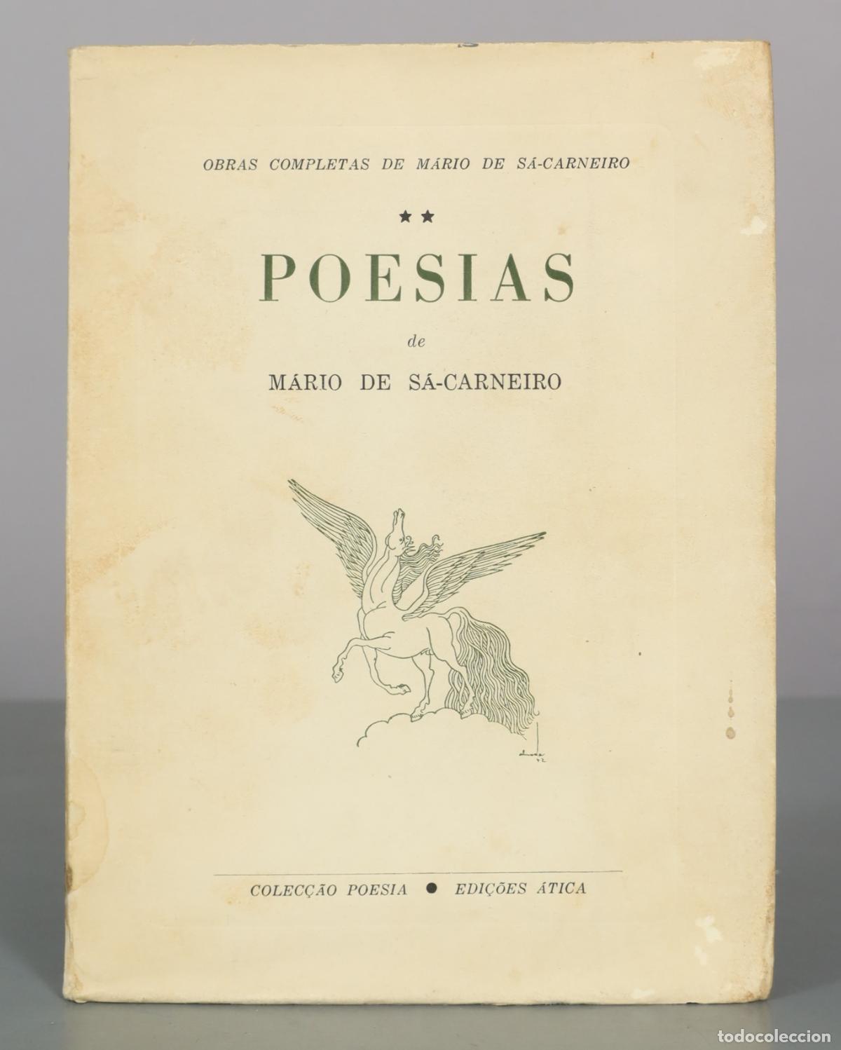 Libros de segunda mano: Poesias - M&aacute;rio de S&aacute;-Carneiro - Editorial &Aacute;tica