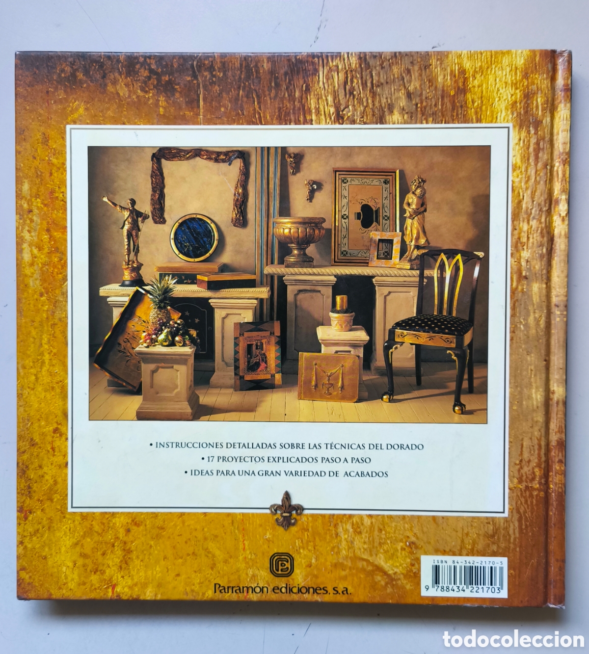 Libros de segunda mano: El arte del dorado. Perramon - Foto 2