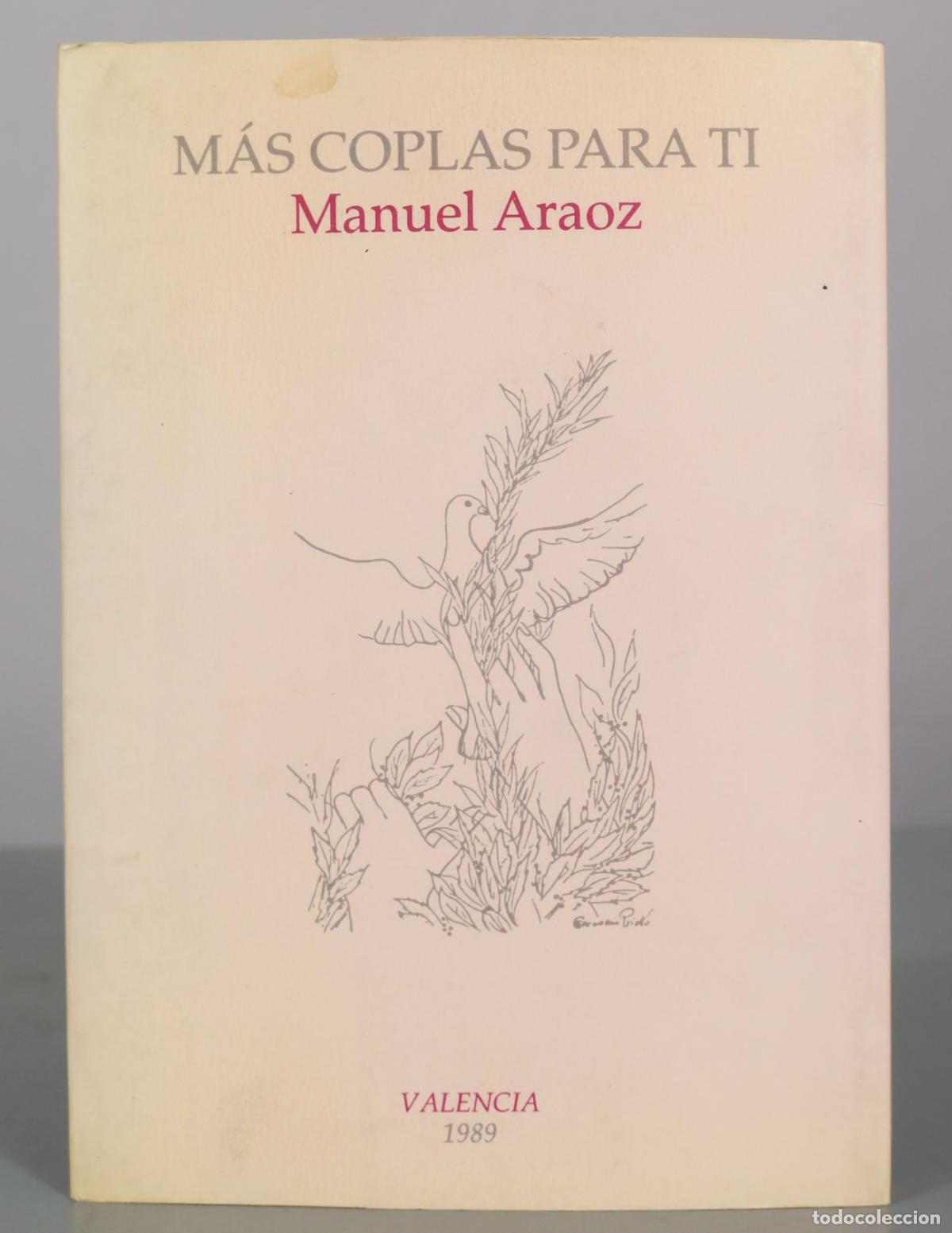 Libros de segunda mano: M&aacute;s coplas para ti - Manuel Araoz - Artes Gr&aacute;ficas Soler
