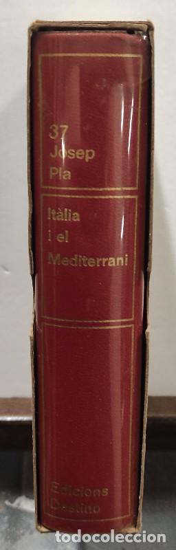Libros de segunda mano: 37 Italia i Mediterrani Escrits italians - Les beceroles del Mediterrani - Josep Pla 1&ordf; Edici&oacute;