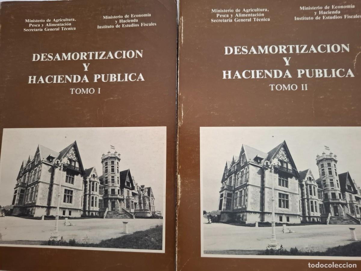 Libros de segunda mano: desamortizaci&oacute;n y hacienda p&uacute;blica vv aa 2 tomos