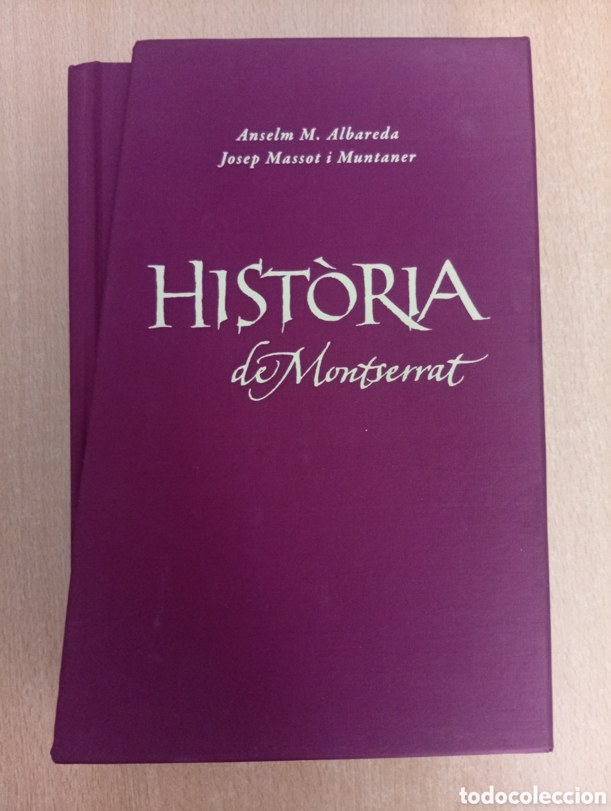 Libros de segunda mano: HIST&Ograve;RIA DE MONTSERRAT. Anselm M. Albareda/Josep Masset i Muntaner