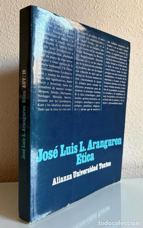 Libros de segunda mano: L. Aranguren, Jos&eacute; Luis: &Eacute;tica - Foto 2
