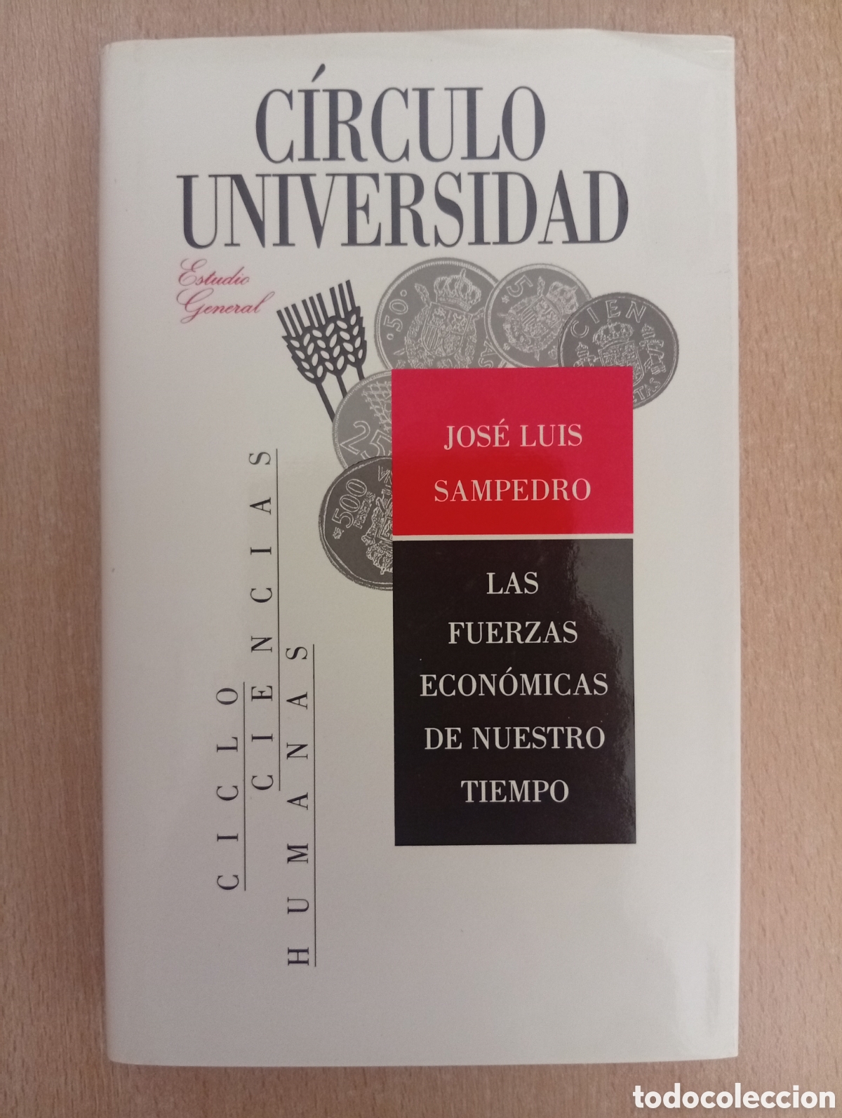Libros de segunda mano: LAS FUERZAS ECON&Oacute;MICAS DE NUESTRO TIEMPO. Jos&eacute; Luis Sampedro. C&iacute;rculo de Lectores