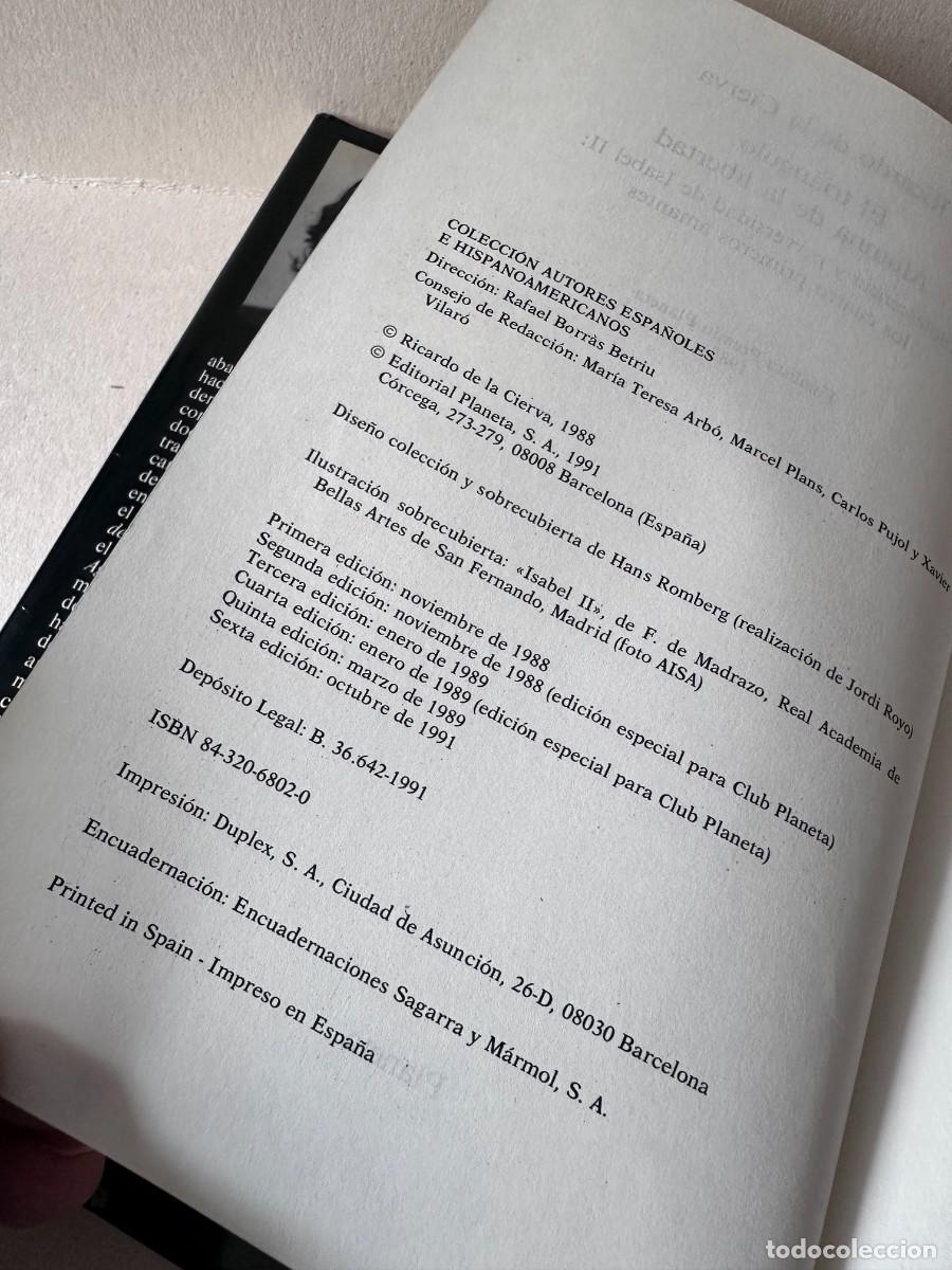 Libros de segunda mano: El Tri&aacute;ngulo. Alumna de la libertad (Ricardo de La Cierva) - Foto 5