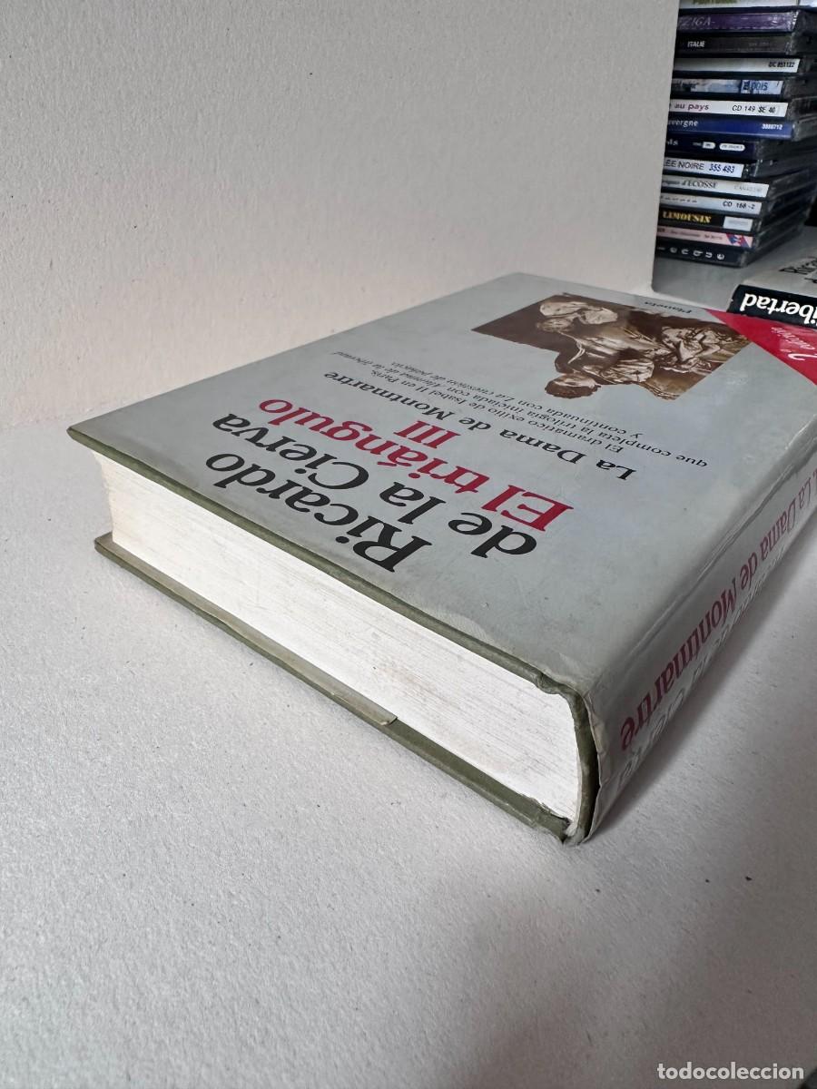 Libros de segunda mano: El Tri&aacute;ngulo III. La Dama de Montmartre (Ricardo de La Cierva) - Foto 3