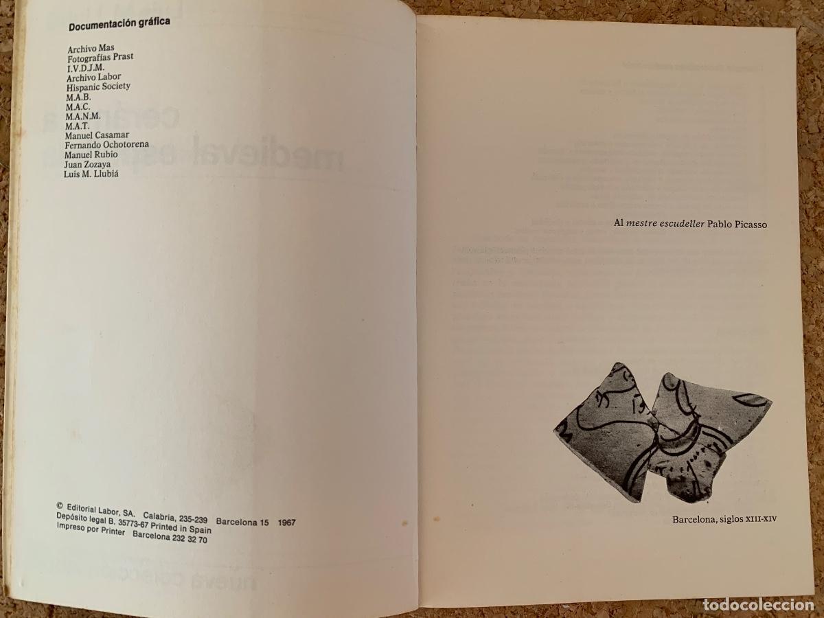 Libros de segunda mano: Cer&aacute;mica medieval espa&ntilde;ola (Bols 50) - Foto 2