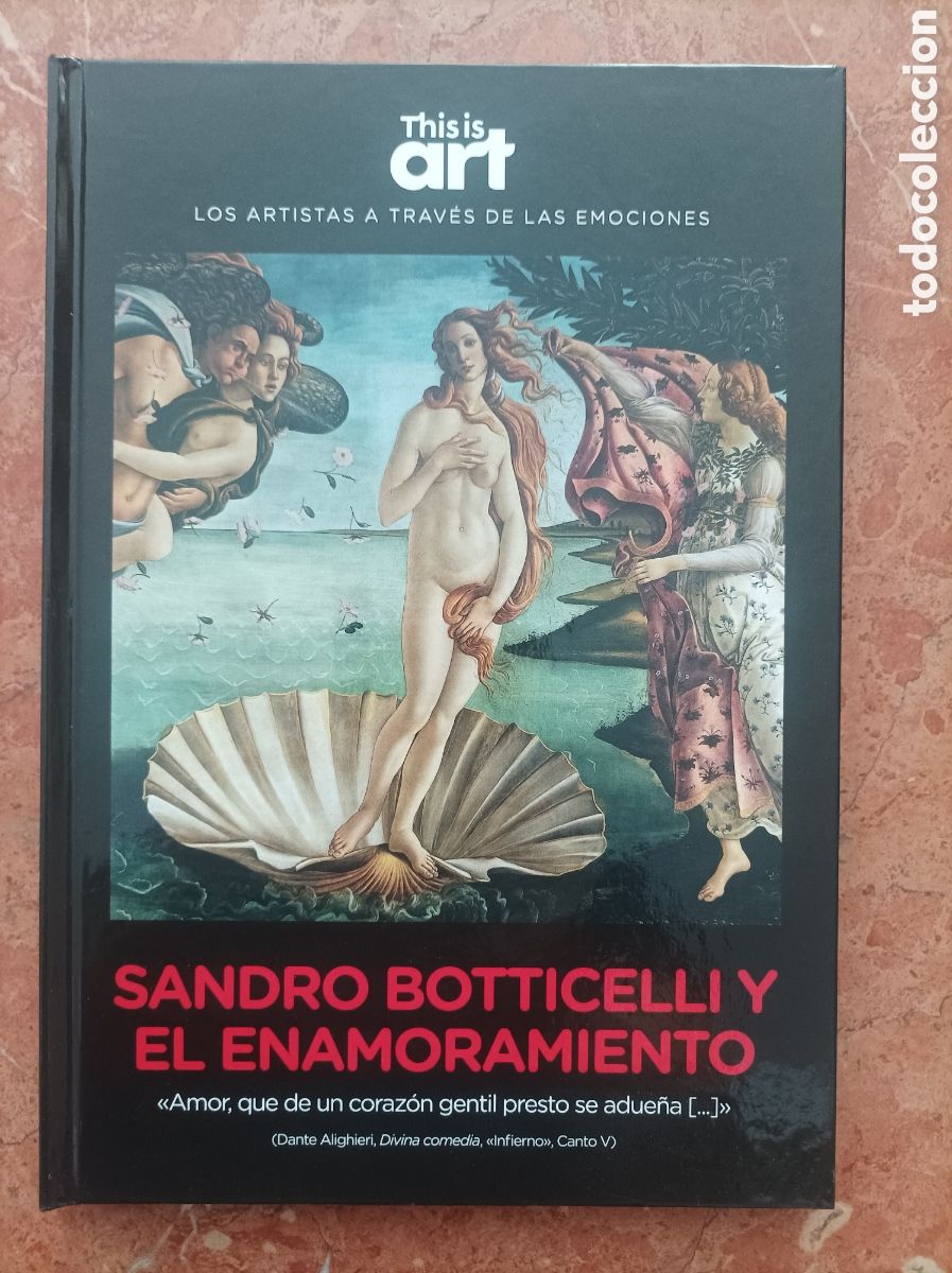 Libros de segunda mano: Sandro Botticelli y el enamoramiento. Los artistas a trav&eacute;s de sus emociones. This is art. Libro DVD
