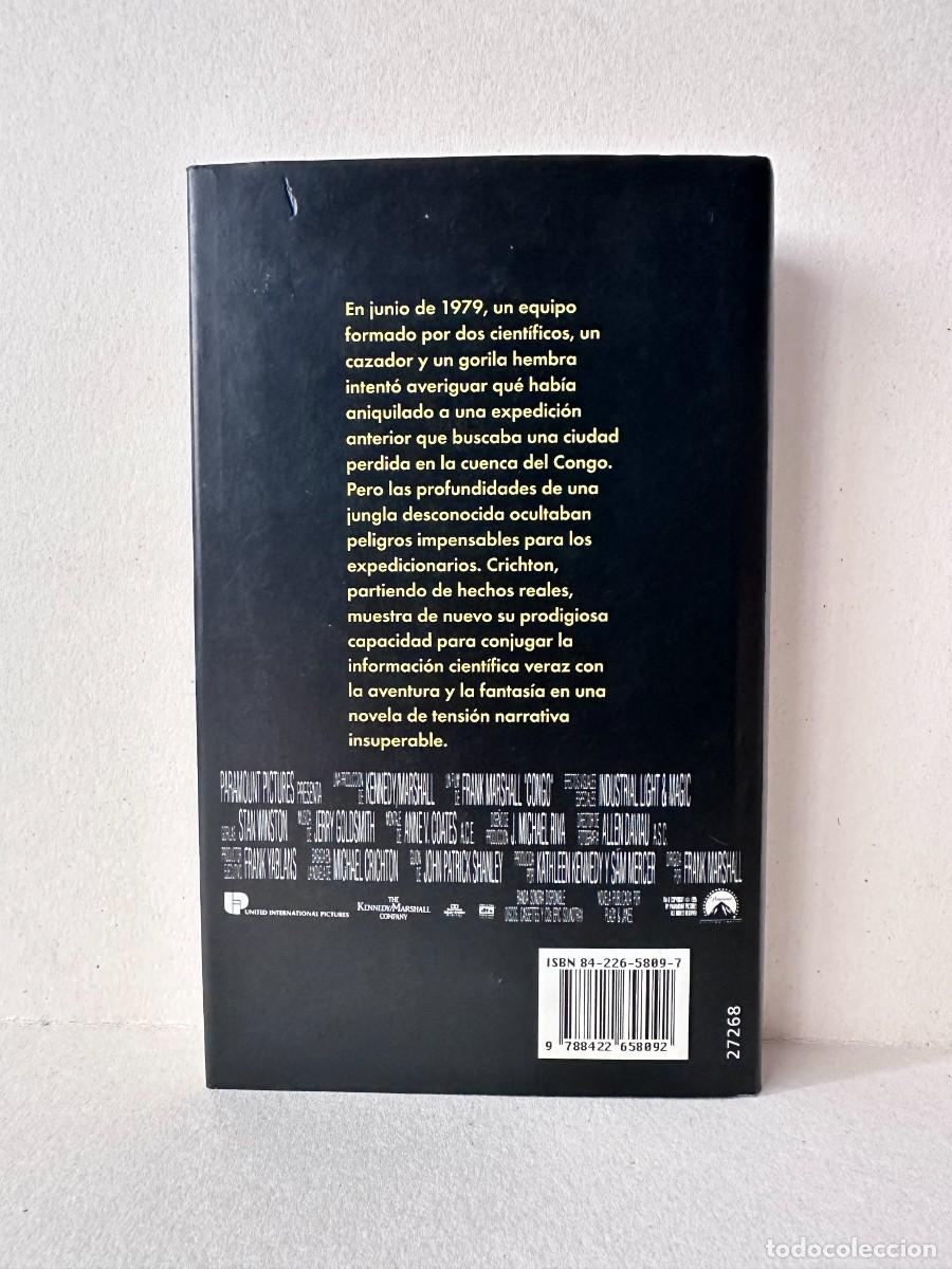 Libros de segunda mano: Congo (Michael Crichton) - Foto 2