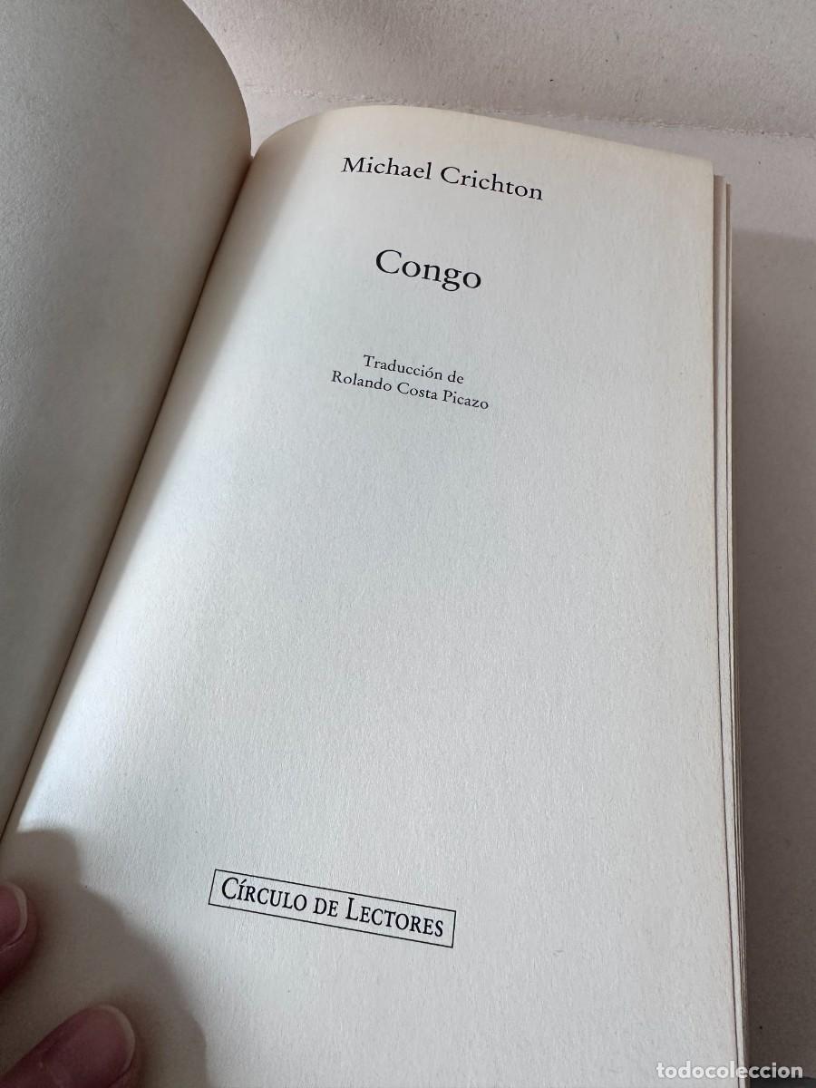 Libros de segunda mano: Congo (Michael Crichton) - Foto 5