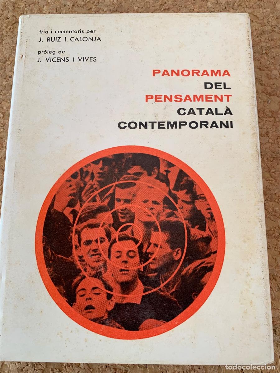 Libros de segunda mano: Panorama del Pensament Catal&agrave; Contemporani (Bols 50)