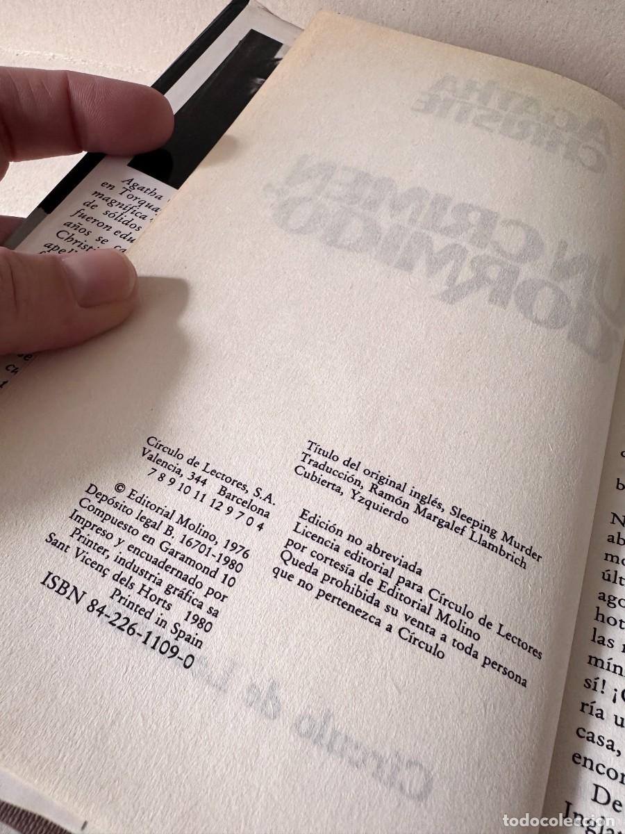 Libros de segunda mano: Agatha Christie - Un Crimen Dormido - Foto 5