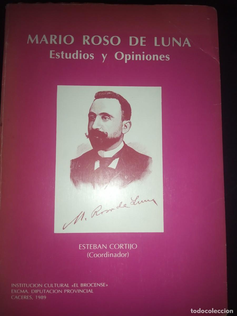 Libros de segunda mano: Mario Roso de Luna. Estudios y opiniones