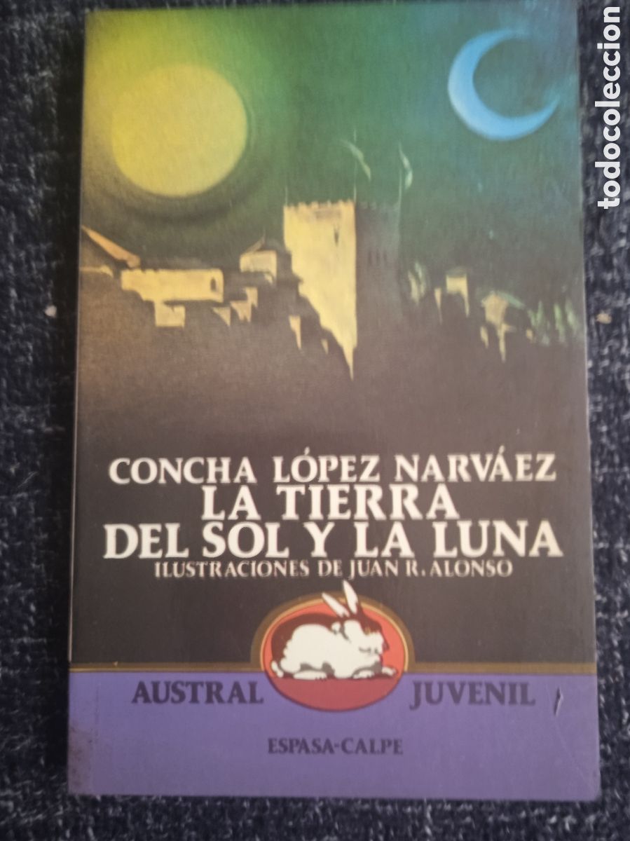 Libros de segunda mano: La tierra del sol y la luna./ Concha L&oacute;pez Narv&aacute;ez