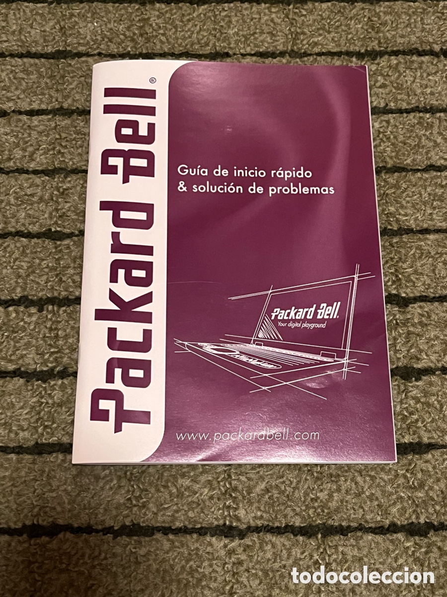 Libros de segunda mano: Gu&iacute;a de inicio r&aacute;pido & soluci&oacute;n de problemas PACKARD BELL. Manual de instrucciones + folletos