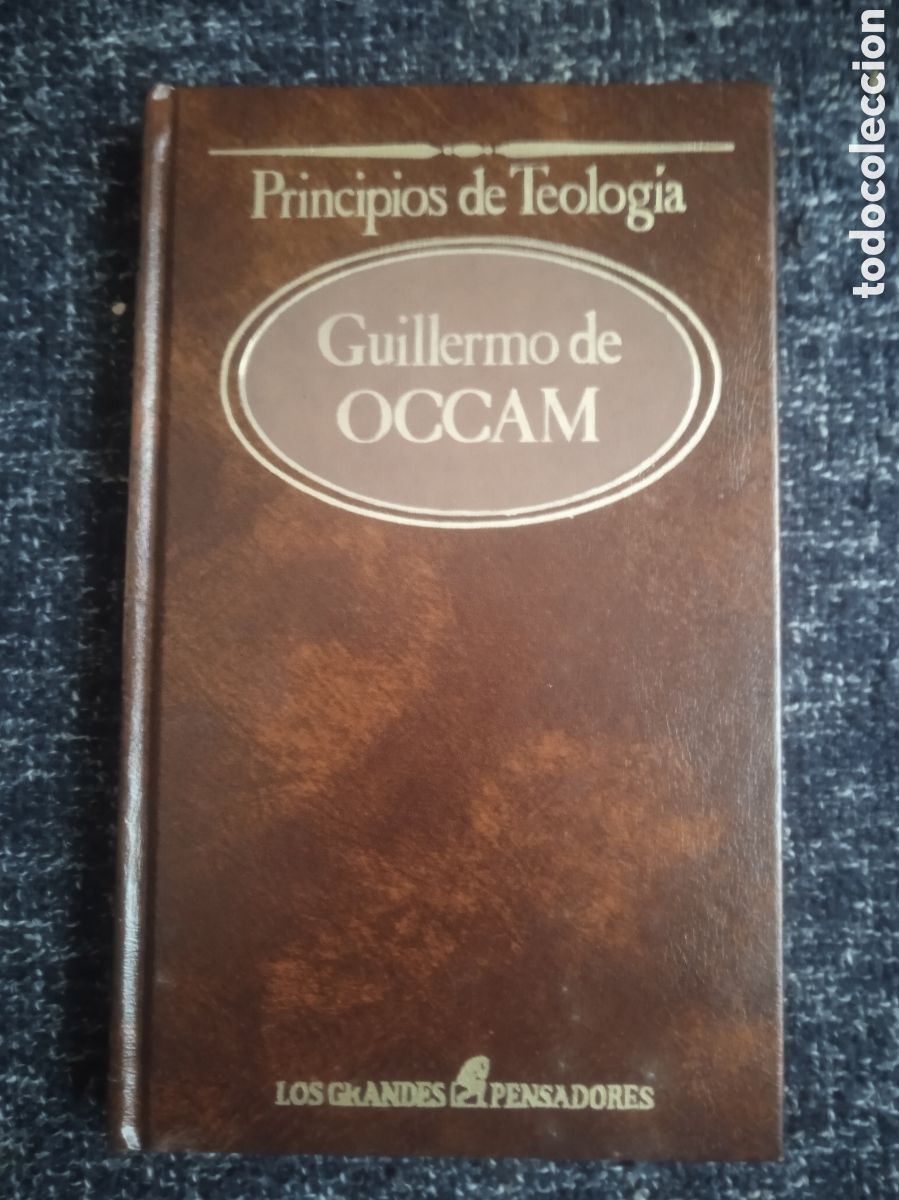 Libros de segunda mano: Principios de Teolog&iacute;a / Guillermo Occam.