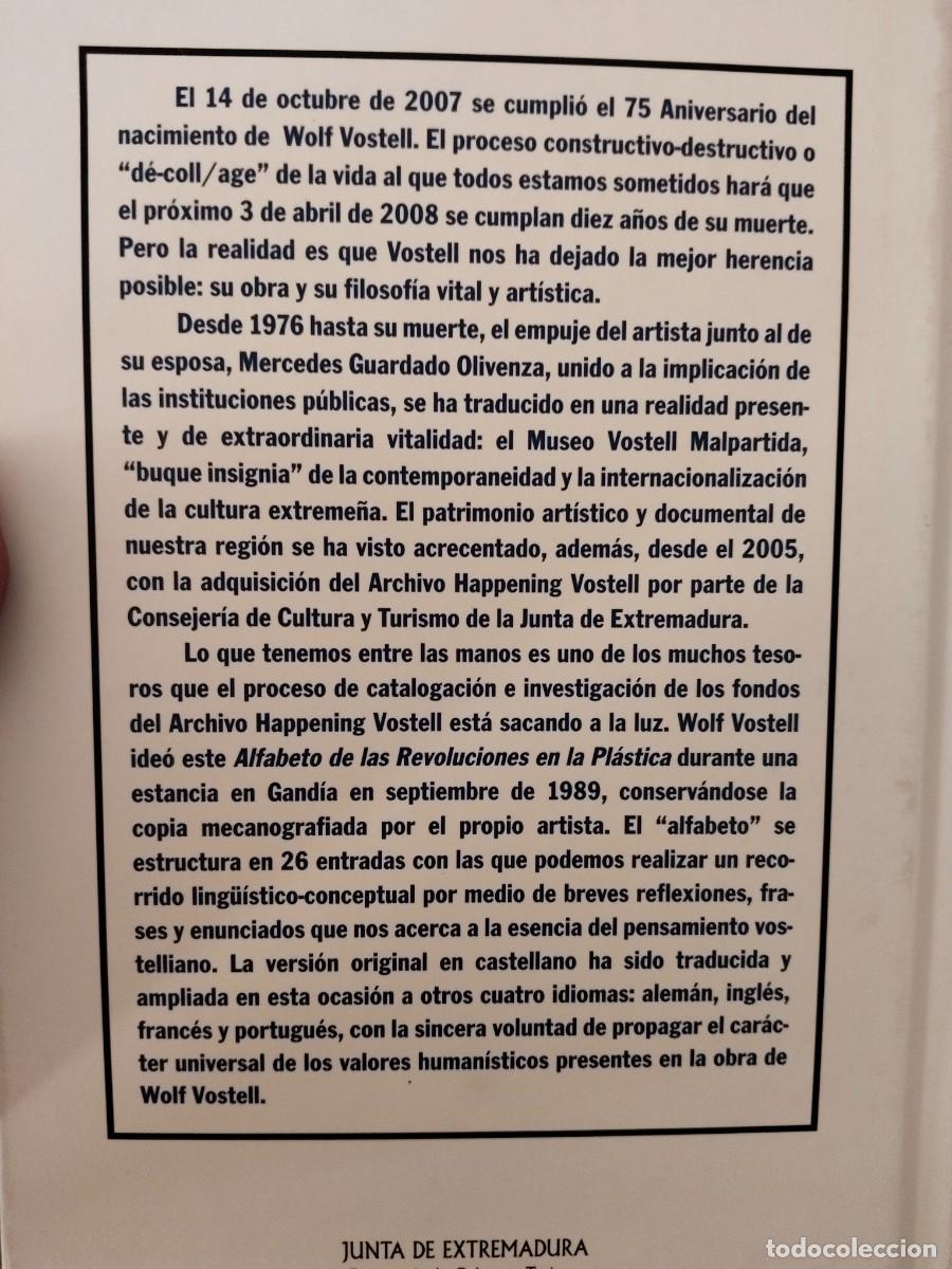 Libros de segunda mano: Vostell. Alfabeto y Empalaos. - Foto 5