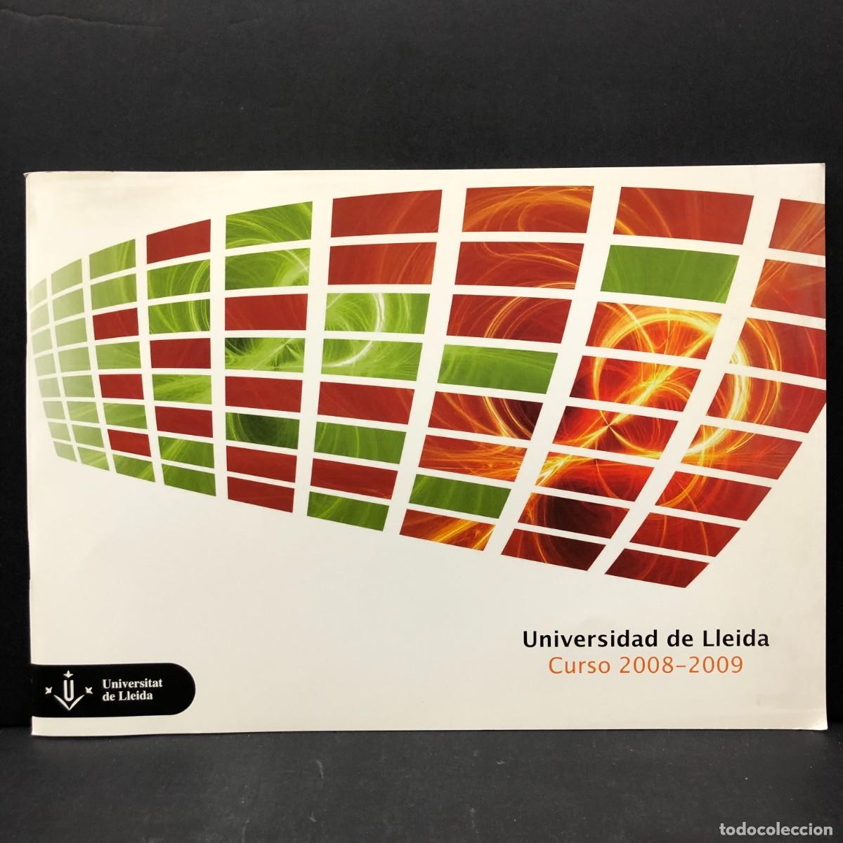Libros de segunda mano: UNIVERSIDAD DE LLEIDA - CURSO 2008-2009 / 4309