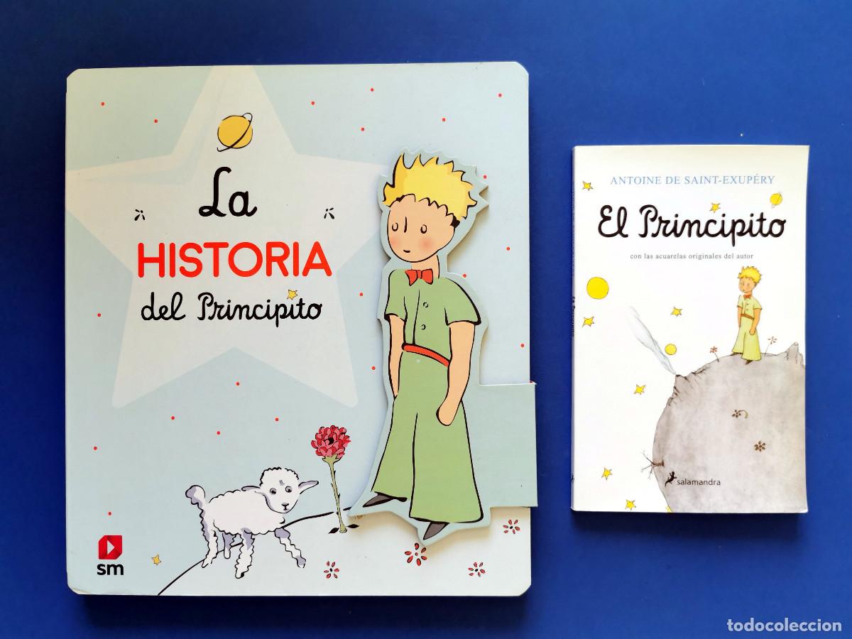 Libros de segunda mano: El Principito. Antoine de Saint-Exup&eacute;rie. Salamandra, bolsillo + La Historia del Principito. Sm.