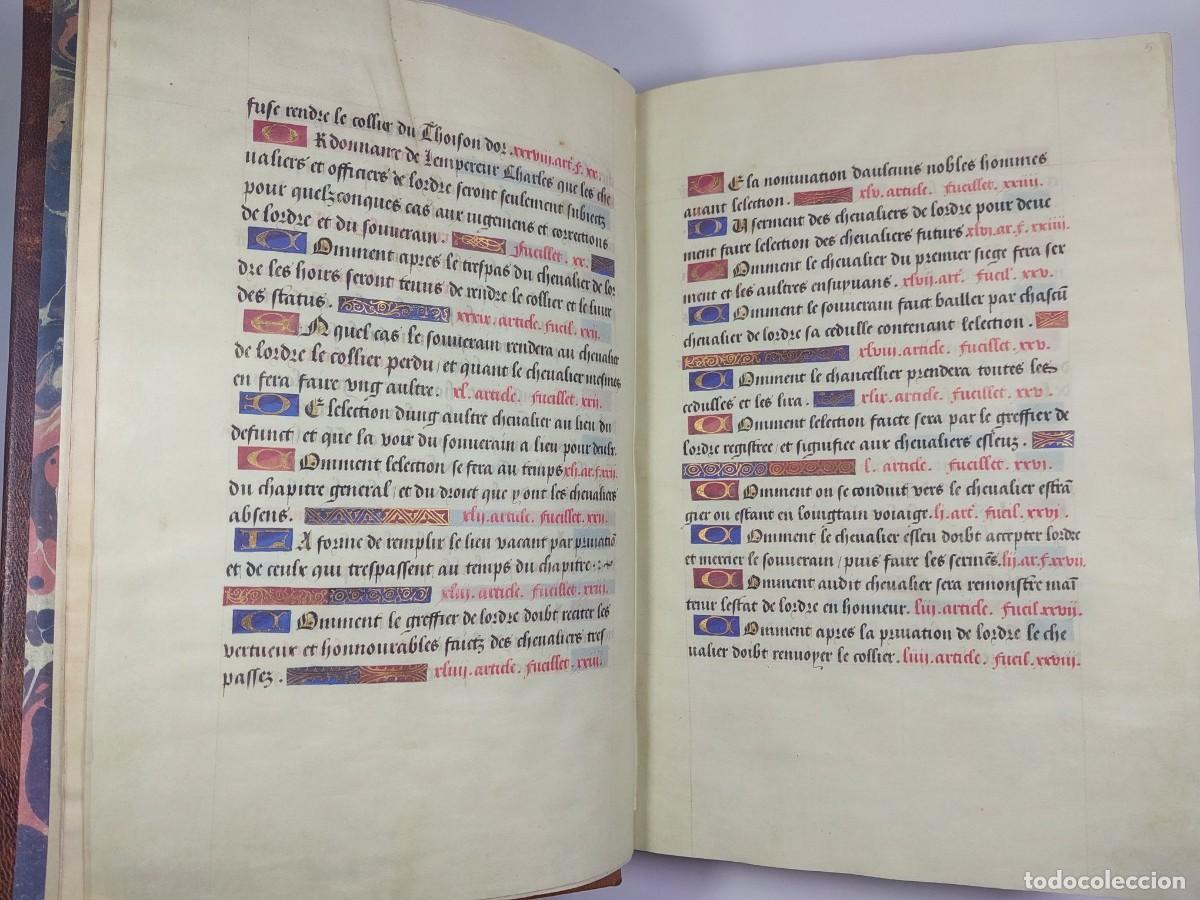 Libros de segunda mano: La insigne orden del Tois&oacute;n de Oro - Facs&iacute;mil Scriptorium - Foto 6