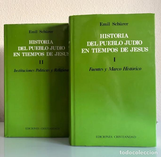 Libros de segunda mano: Sch&uuml;rer, Emil: Historia del pueblo jud&iacute;o en tiempos de Jes&uacute;s