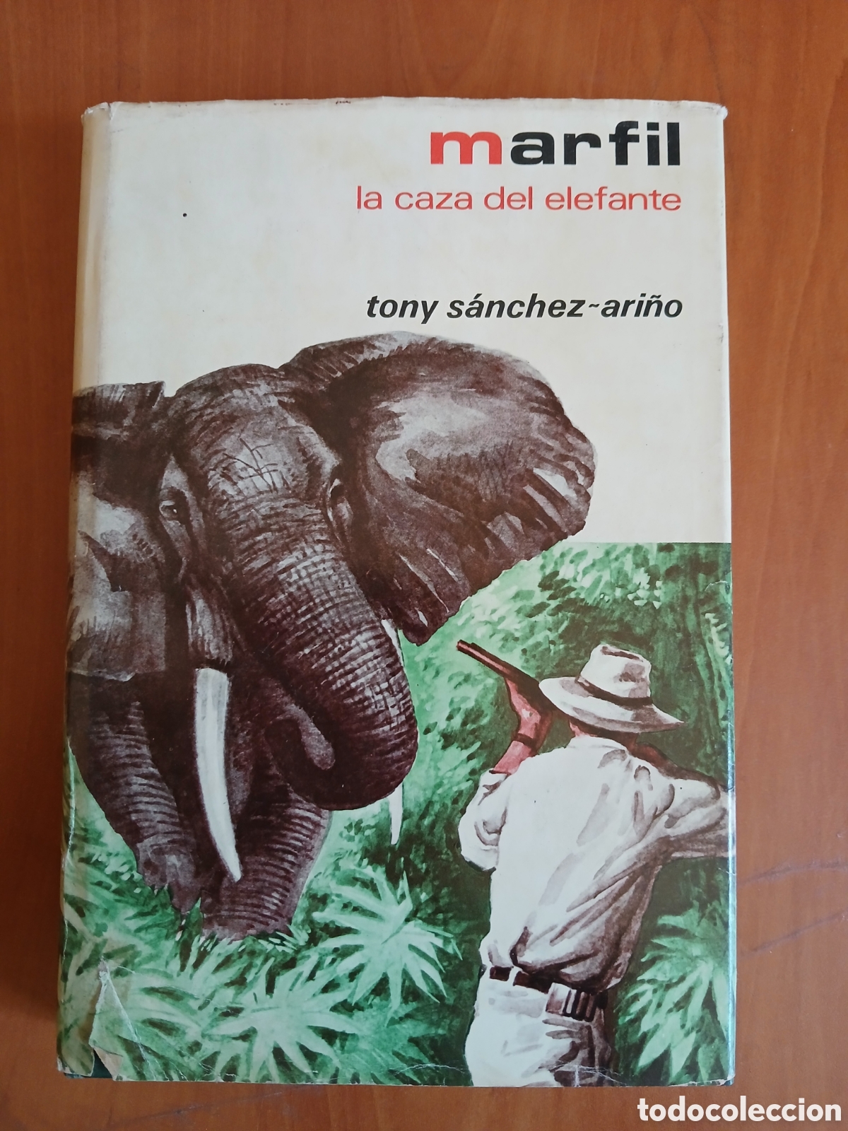 Libros de segunda mano: Marfil, la caza del elefante. Tony S&aacute;nchez-Mari&ntilde;o.