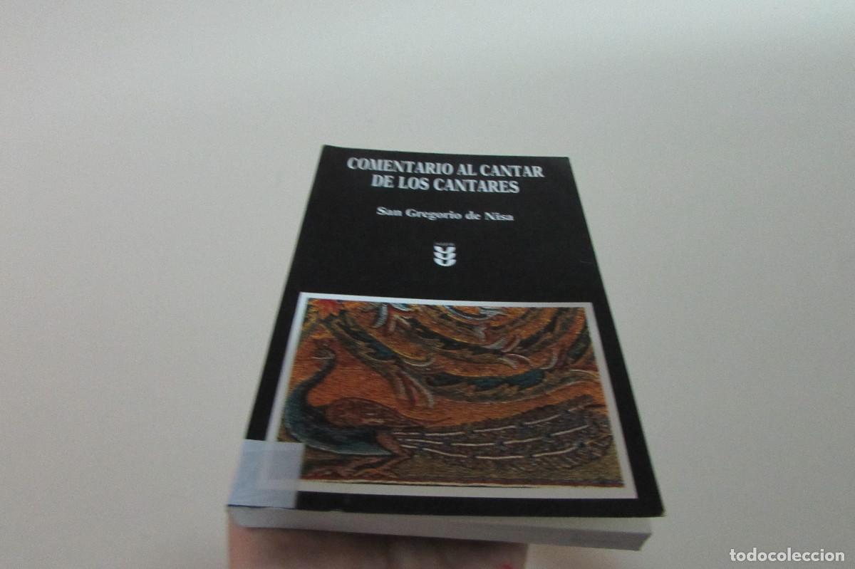 Libros de segunda mano: COMENTARIO AL CANTAR DE LOS CANTARES SAN GREGORIO DE NISA-DESCATALOGADO