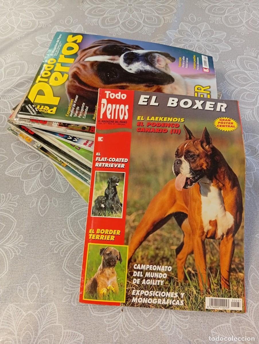 Libros de segunda mano: LOTE REVISTAS CANINA TODO PERROS -ENCICLOPEDIA CANINA-