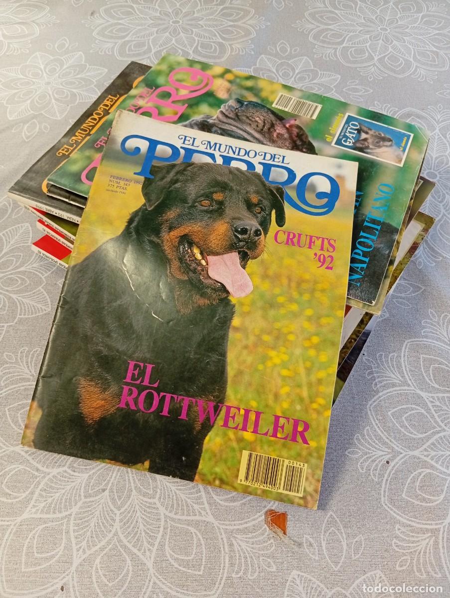 Libros de segunda mano: LOTE REVISTAS CANINA EL MUNDO DEL PERRO -ENCICLOPEDIA CANINA-