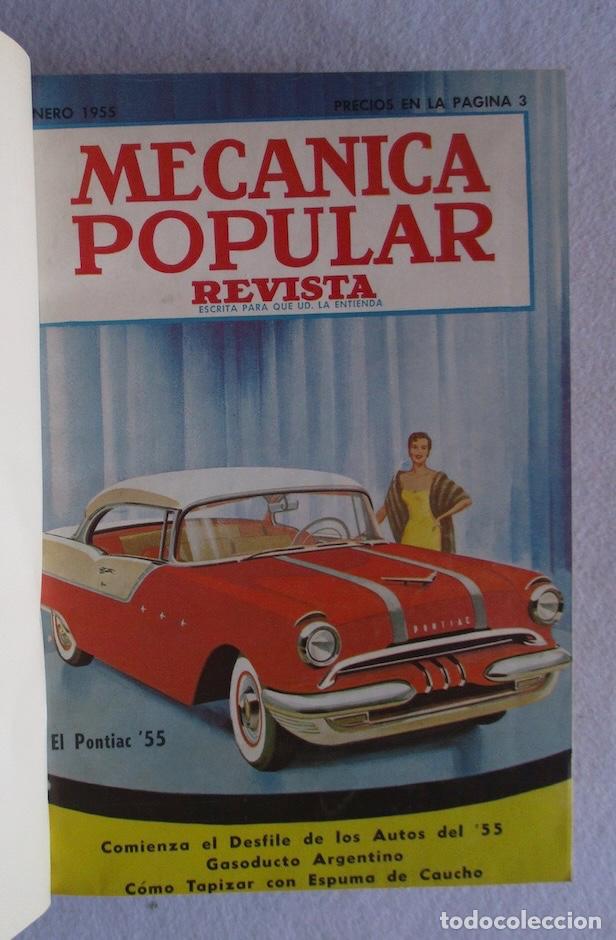Libros de segunda mano: MECANICA POPULAR - DE ENERO A JULIO DE 1955 - Foto 2