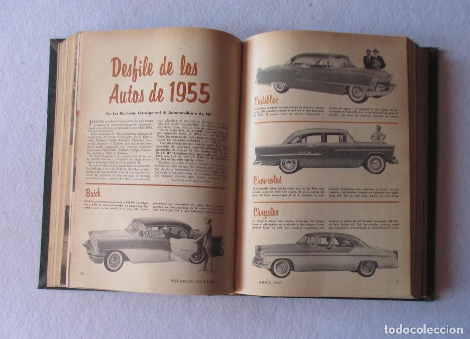 Libros de segunda mano: MECANICA POPULAR - DE ENERO A JULIO DE 1955 - Foto 7