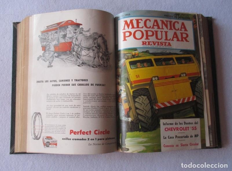 Libros de segunda mano: MECANICA POPULAR - DE ENERO A JULIO DE 1955 - Foto 8
